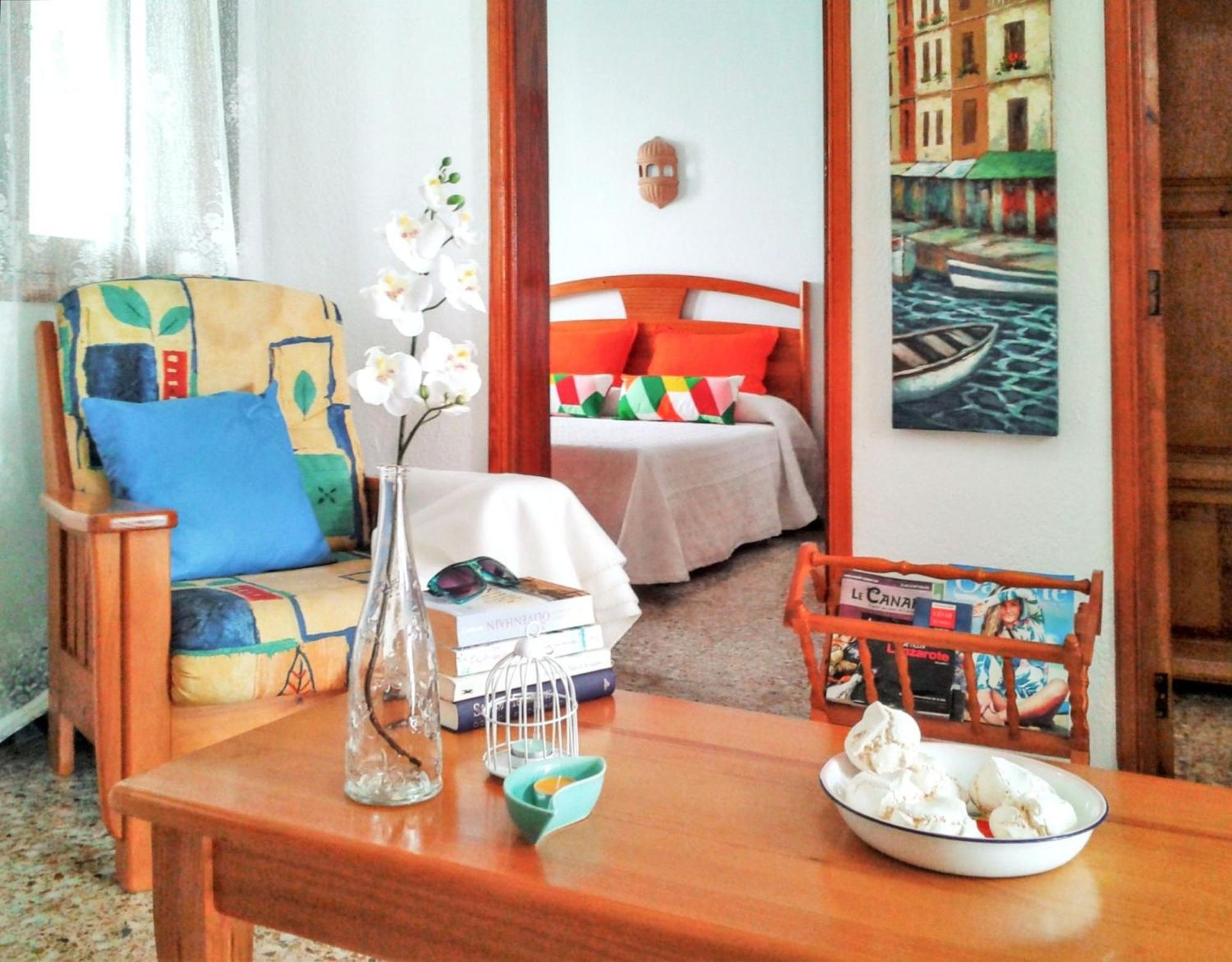 Ferienhaus Cozy House In El Golfo + Terrace *